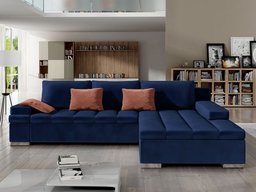 Canapé d'angle Comfivo Olivetum (Magic Velvet 2216 + Magic Velvet pik 2258)