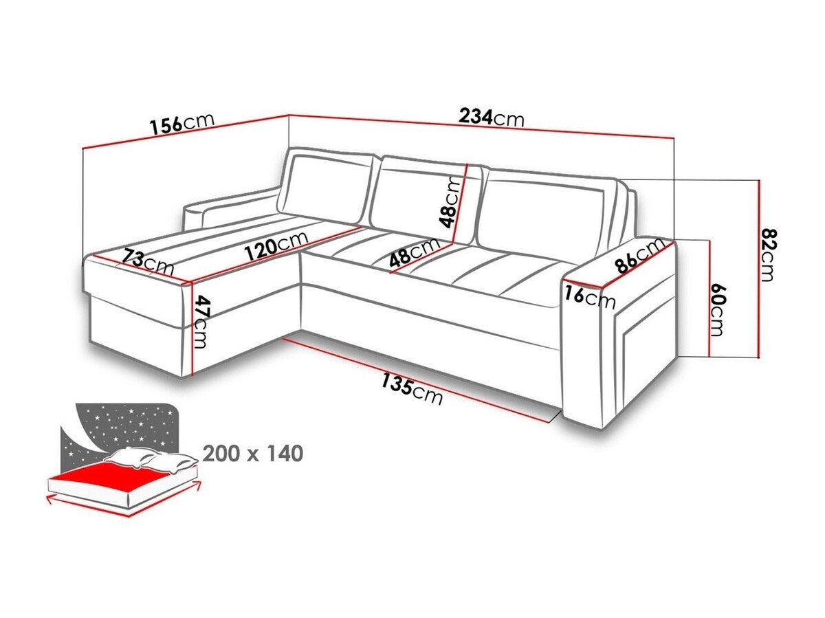 Canapé d'angle Tolveli 102