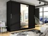 Armoire Closico 122 (Noir)