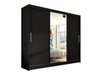 Armoire Closico 122 (Noir)