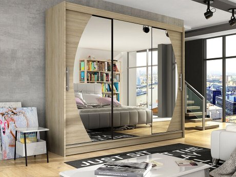 Armoire Closico 130 (Sonoma chêne)