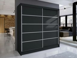 Armoire Closico 153 (Noir)