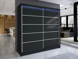 Armoire Closico 153 (Noir)