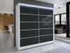 Armoire Closico Cavaris IV (Blanc + Noir)