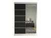 Armoire Closico Salvor III (Blanc + Noir)