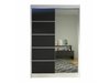 Armoire Closico Salvor III (Blanc + Noir)