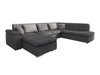 Canapé d'angle Comfivo Gemma III (Lux 06 + Lux 06 + Lux 05)