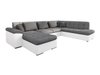 Canapé d'angle Comfivo Gemma III (Soft 017 + Lux 05 + Lux 06)