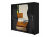 Armoire Closico 126 (Noir)