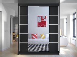 Armoire Closico Vastor V (Noir)