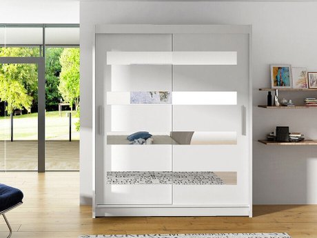 Armoire Closico 136 (Blanc)