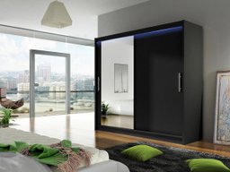 Armoire Closico Pallor VI (Noir)