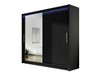 Armoire Closico Pallor VI (Noir)