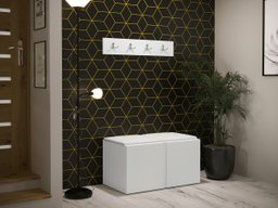 Meuble d'entrée Hartford 275 (Faux cuir Soft 017)