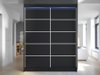 Armoire Closico 145 (Noir)