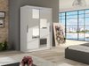 Armoire Closico 105 (Blanc)
