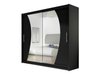 Armoire Closico 115 (Noir)
