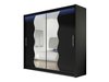 Armoire Closico 125 (Noir)