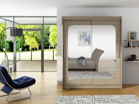 Armoire Closico 135 (Sonoma chêne)