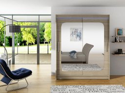 Armoire Closico 135 (Sonoma chêne)