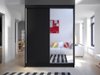 Armoire Closico 140 (Noir)