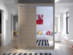 Armoire Closico 140 (Sonoma chêne)