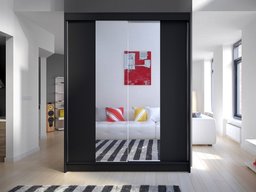 Armoire Closico 141 (Noir)