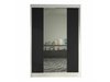 Armoire Closico 148 (Blanc + Noir)