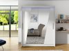 Armoire Closico 155 (Blanc)