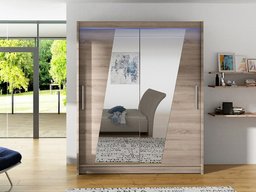 Armoire Closico 155 (Truffe chêne)