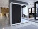 Armoire Closico Cavaris I (Blanc + Noir)