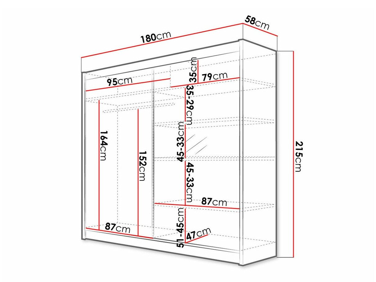 Armoire Closico Cavaris I (Sonoma chêne)