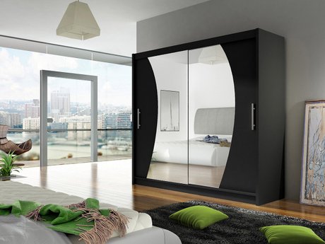 Armoire Closico Pallor IX (Noir)