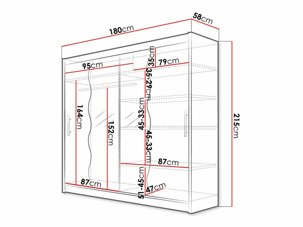 Armoire Closico Pallor X (Blanc)