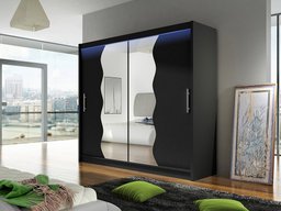 Armoire Closico Pallor X (Noir)
