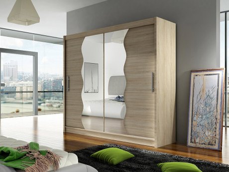 Armoire Closico Pallor X (Sonoma chêne)