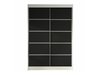 Armoire Closico Salvor IV (Blanc + Noir)