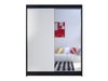 Armoire Closico Vastor I (Noir + Blanc)