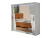 Armoire Closico 144 (Blanc)