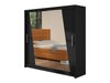 Armoire Closico 144 (Noir)