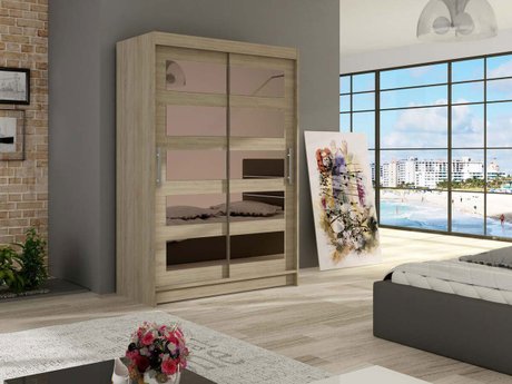 Armoire Closico Pacron IV (Sonoma chêne)