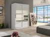 Armoire Closico Pacron V (Blanc)