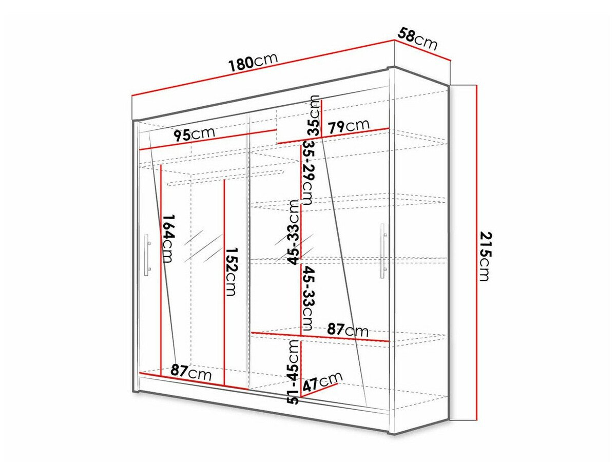 Armoire Closico Pallor XIV (Blanc)