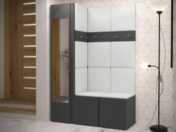 Meuble d'entrée Hartford 277 (Faux cuir Soft 017)