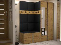 Meuble d'entrée Hartford 278 (Faux cuir Soft 011)