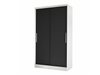 Armoire Closico Structor I (Blanc + Noir)