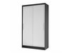 Armoire Closico Structor I (Noir + Blanc)