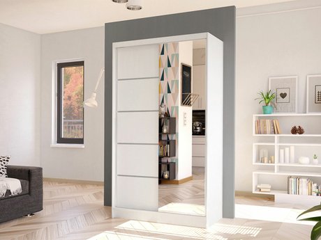 Armoire Closico Fractor III (Blanc)