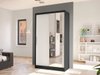 Armoire Closico Structor VI (Noir + Blanc)