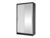 Armoire Closico Structor VI (Noir + Blanc)